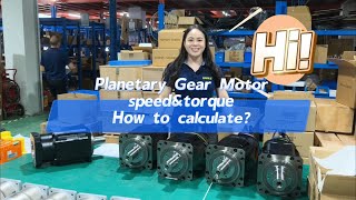 Panetary Gear with DC Servo SpeedampTorque How to calculateDo you got it [upl. by Helm372]