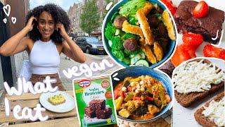 what i eat in a day VEGAN simpele recepten 2  Coeshi Vanderpuye [upl. by Inah428]