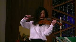 Katherine Staninec  Bach Violin Concerto in Am 3rd movement Nov 2024 [upl. by Chesney]