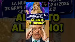 ALBERTO AL HORNO se prende fuego TODO argentina casta granhermano albertofernandez viale [upl. by Nidorf]