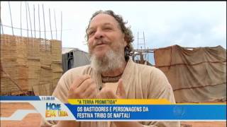 Hoje em Dia revela os bastidores da tribo de Naftali em A Terra Prometida [upl. by Jazmin]