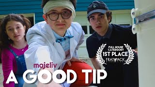 A GOOD TIP  Our “Stay in Yo’ Housequot Short Film Contest WINNER  QampA WithMe MAJELIV Films [upl. by Eilyk]