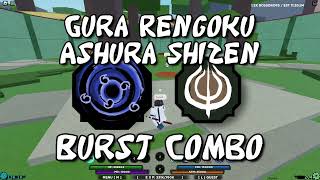 GURA RENGOKU AND ASHURA SHIZEN COMBO  Shindo Life [upl. by Routh]