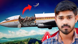 हवा में उड़ गई प्लेन की छत  Aloha AirlinesFlight 243 Roofless landing Air Crash Videoamerica [upl. by Aztilay]