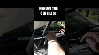 Maserati Ghibli Cabin Air Filter Change 20142024 howto maserati [upl. by Fenella172]