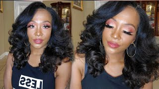 Vivica Fox Came Though This Time Pooky Wig Natural HD  Ft Ebonylinecom [upl. by Anekam]