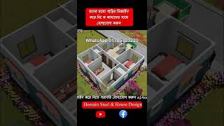 কম খরচে স্বপ্নের বাড়ি Bangladesh House Design 2023 [upl. by Court531]