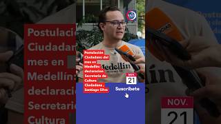 Postulaciones al ciudadano del mes en medellin news noticias actualidad [upl. by Llehsyar]