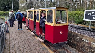 A Visit To The Heath Park Tramway In Cardiff [upl. by Drews]