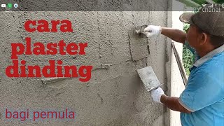 cara plaster dinding [upl. by Botzow]