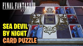 Sea Devil by Night Card Puzzle  Costa del Sol Card Carnival  Final Fantasy 7 Rebirth [upl. by Labannah]