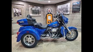 2024 HarleyDavidson Tri Glide Ultra FLHTCUTG Blue Burst [upl. by Veleda139]