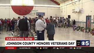 Johnson County honors Veterans Day [upl. by Zeeba]