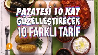 Patatesi 10 Kat Güzelleştirecek 10 Farklı Tarif  Onedio Yemek  Pratik Yemek Tarifleri [upl. by Lynett]