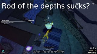 Rod of the depths vs trident i tried to play music it bugged sorry for the noises [upl. by Deloria]