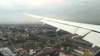 Aeromexico Dreamliner 787 Landing Mexico City Intl MMMX [upl. by Hsina]