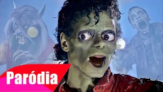 Michael Jackson  Thriller  Lobisomem e Zumbi  PARÓDIA [upl. by Odoric]