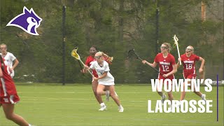 Womens Lacrosse Highlights vs Wittenberg University 41024 [upl. by Atiekram427]