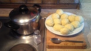 Kartoffelknödel selber machen eine Anleitung [upl. by Ttergram]