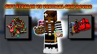 Gift stealer vs vertical grip device  Pixel gun 3D [upl. by Martainn]