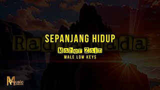 Sepanjang Hidup  Maher Zain  KARAOKE MALE LOW KEYS [upl. by Nadbus]