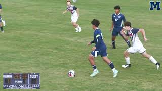 Millbrook School vs Greens Farms Academy  Boys Varsity Soccer [upl. by Yenot]