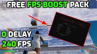 ULTIMATE Fortnite CHAPTER 5 Optimization Tool🔧Boost Fps Lower Input Delay amp Latency [upl. by Autumn]