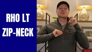 Arcteryx Rho LT ZipNeck Review  Premium technical fleece [upl. by Nosrac]