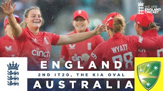 Close Scoring Thriller  Highlights  England v Australia  2nd Womens Vitality IT20 2023 [upl. by Menell]