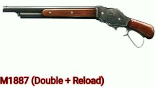 FF M1887 Double  Reload Gun Sound  Gun Sounds [upl. by Fonville943]