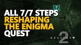 Reshaping the Enigma Destiny 2 [upl. by Fredric]