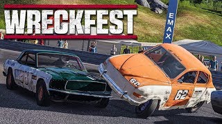 Banger Race  Wreckfest March 2018 Update [upl. by Bartholomew462]