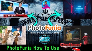 Photofunia Online Photo Editor  PhotofuniaFun Website Cool Effects for Your Photographs  BENGALI [upl. by Remot]