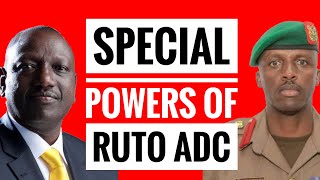 SEE THE SPECIAL POWERS OF RUTO’S AIDE DE CAMP SUPER SOLDIER [upl. by Sarad133]