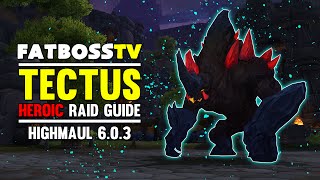 Tectus Normal and Heroic Highmaul Guide  FATBOSS [upl. by Wildee]