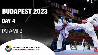 KARATE World Championships  Day 4 – Tatami 2  WORLD KARATE FEDERATION [upl. by Lledo]