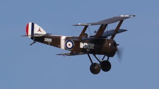 Sopwith Pup and Triplane at Old Warden 12th May 2024 [upl. by Ailegra]