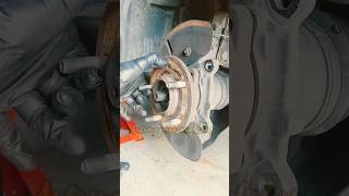 Wheel bearing hub replacement 😲🙄 mechanic shorts [upl. by Babb]