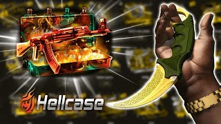 HELLCASE PROMO CODE 2024 HELLCASE CASE OPENING [upl. by Kathryn567]