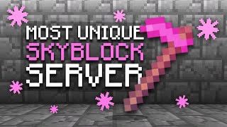 THE BEST NEW SKYBLOCK SERVER OF 2024  Minecraft Skyblock  18  121 [upl. by Sotsirhc]