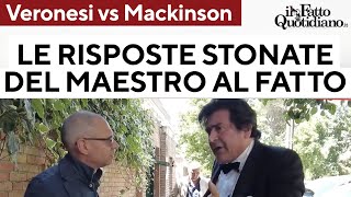 Concertino di Veronesi per “suonarle” al Fatto Ma a tutte le domande dà solo risposte stonate [upl. by Liederman]