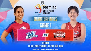 CREAMLINE vs CHERY TIGGO  Full Match  Quarterfinals  2022 PVL Open Conference [upl. by Coveney955]