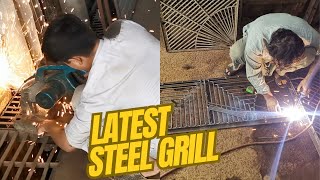 Making Latest Steel Grill [upl. by Redla]