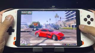 ONEXPLAYER MINI PRO 6800U  GTA V  MODS  AUTOTDP [upl. by Refiffej]