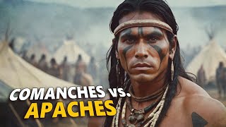 La Terrible Guerra de los Comanches vs Apaches [upl. by Enilorak20]