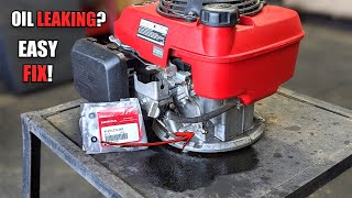 How to Install a Governor Shaft Seal on a Honda GCV160 Engine [upl. by Nonnelg]