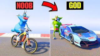 Upgrading NOOB To GOD SUPER CAR with OGGY amp JACK in GTA 5 [upl. by Nilram]