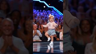 Worlds Best Dance by a Baby Girl Wows the Judges on AGT 😍 agt shorts [upl. by Desta]