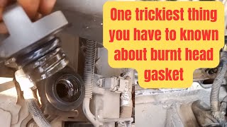 One thing you have to know about burnt head gasket [upl. by Atenik]