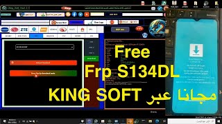 مجانا تخطي حسابات اجهزة سامسونج معالج MTK S134DL A03s عبر King soft V51 المجانية FREE REMOVE FRP [upl. by Crandell825]